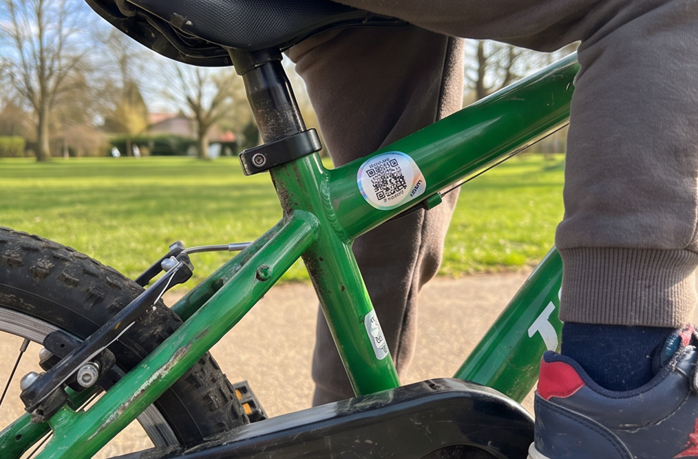 QR Sticker Pack - Stick it. Scan it. Get it back